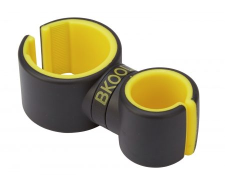 BKOOL Mobilholder – Styrmontering – Sort/gul