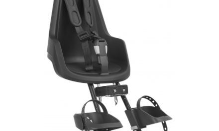 Bobike One Mini – Barnestol til front – Sort