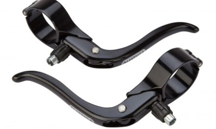 Bremsegreb sæt Fixie for og bag sort