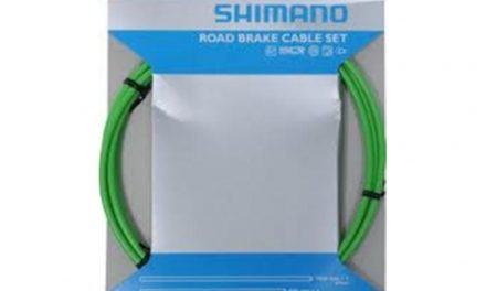 Bremsekabel sæt PTFE grøn til Racer/Sportscykler