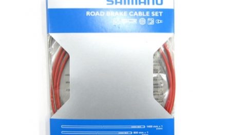 Bremsekabel sæt PTFE rød til Racer/Sportscykler