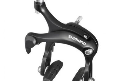 Bremseklo 57 mm. lang til forhjul Sort