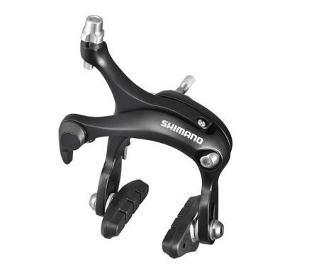 Bremseklo 57 mm. lang til forhjul Sort