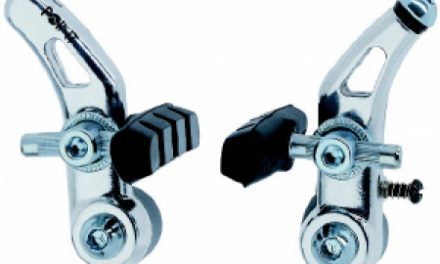 Bremseklo for Cantilever bremse sølv