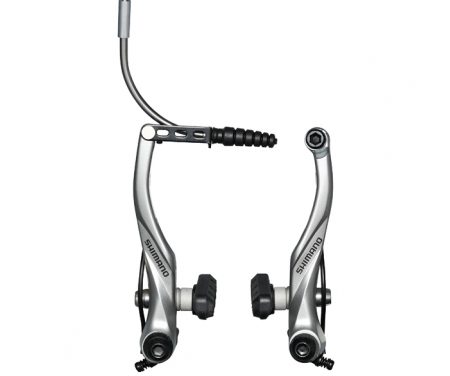 Bremseklo Shimano Alivio Sølv V-bremse til for med fast bremsesko