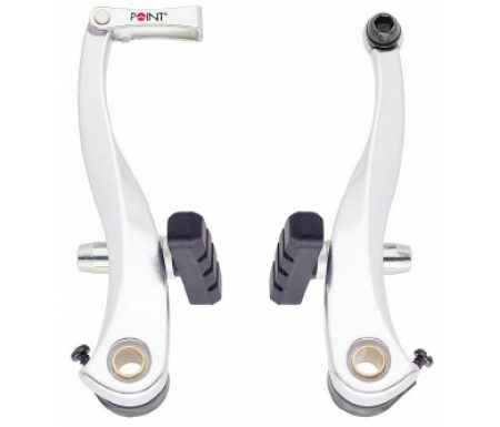 Bremseklo V-Bremse Comfort Sølv