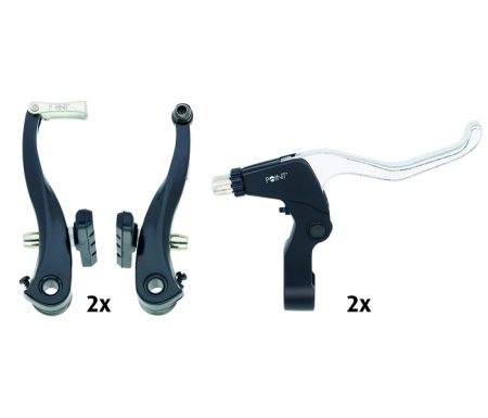 Bremsesæt V-bremser med greb