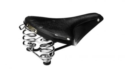 Brooks cykelsadel B67S – Sort læder – dame