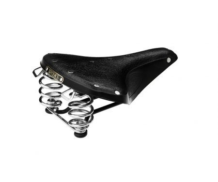 Brooks cykelsadel B67S – Sort læder – dame