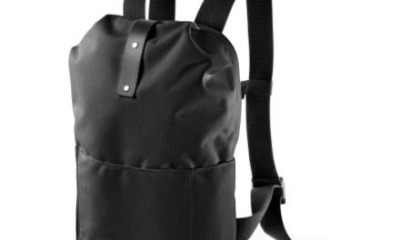 Brooks – Dalston Knap Sack med lynlås – Sort Small/12 liter