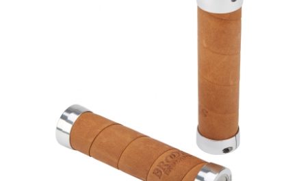 Brooks – Slender Aged – Håndtag – Læder – Brun – 130/100 mm