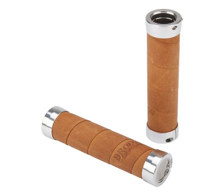 Brooks – Slender Aged – Håndtag – Læder – Brun – 130/100 mm