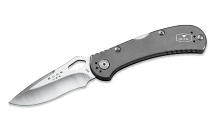 Buck SpitFire – Foldekniv – 8,3 cm blad – Grå