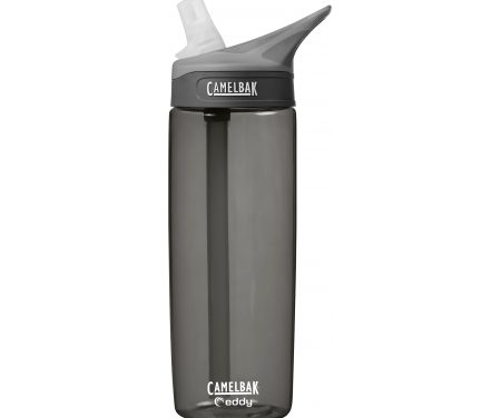 CamelBak Eddy 0,6L – Drikkeflaske – Mørkegrå/Transparent