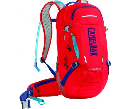 Camelbak H.A.W.G LR – Rygsæk 20L med 3 L vandreservior – Rød/Blå