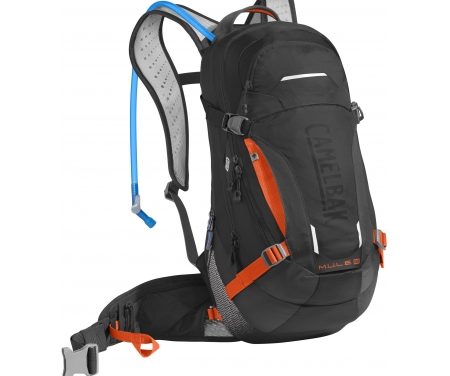 Camelbak M.U.L.E. LR – Rygsæk 15L med 3 L vandreservior – Sort/Orange