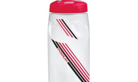 Camelbak Podium – Drikkeflaske 0,62 liter – 100% BPA fri – Transparent Rød