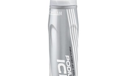 Camelbak Podium Ice – Drikkeflaske 0,62 liter – 100% BPA fri – Sølv/Hvid