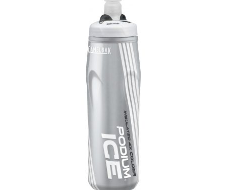 Camelbak Podium Ice – Drikkeflaske 0,62 liter – 100% BPA fri – Sølv/Hvid