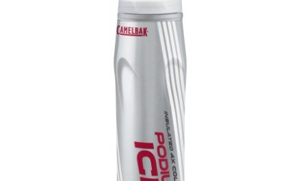 Camelbak Podium Ice – Drikkeflaske 0,62 liter – 100% BPA fri – Sølv/Rød