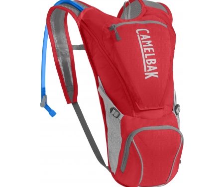 Camelbak Rogue – Rygsæk 5L med 2,5 L vandreservior – Rød/Sølv