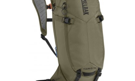 Camelbak T.O.R.O. – Rygsæk 14L med rygskjold – Str. M/L – Oliven/Lime