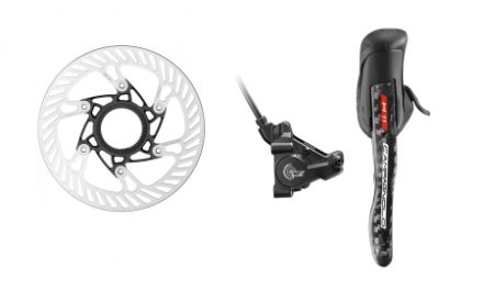 Campagnolo H11 – Højre skifte og bremsgreb – 140 rotor+ hydraulisk caliber til bag