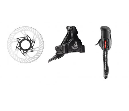 Campagnolo H11 – Venstre skifte og bremsgreb – 140 rotor+ hydraulisk caliber til bag