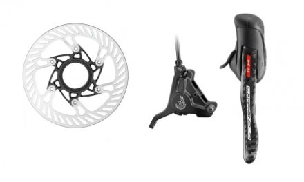 Campagnolo H11 – Venstre skifte og bremsgreb – 160 rotor+ front hydraulisk caliber+skruer