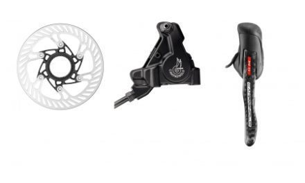 Campagnolo H11 – Venstre skifte og bremsgreb – 160 rotor+ hydraulisk caliber til bag