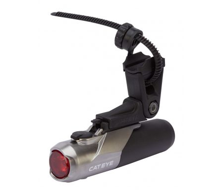 Cateye – Baglygte – 50 lumen – HL-EL460RC USB – Sort/sølv