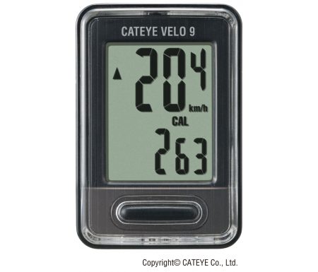 Cateye Computer Velo 9 Sort CC-VL820