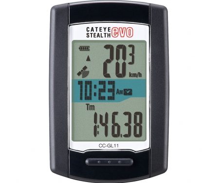 Cateye – Stealth EVO – Cykelcomputer CC-GL11 – GPS med 9 funktioner