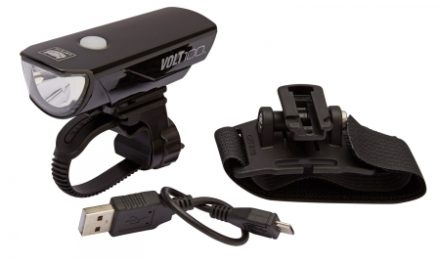 Cateye VOLT100 – Forlygte – 100 lumen – HL-EL150RC USB – Sort
