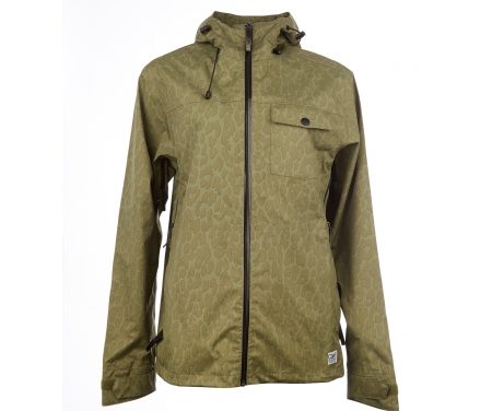 Colour Wear Storm – Regnjakke – Grøn – Str. S