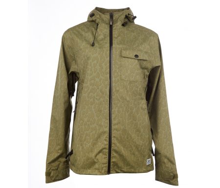 Colour Wear Storm – Regnjakke – Grøn – Str. S