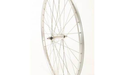 Connect citybike forhjul – 700c –  Ryde AS26SL fælg – Sølv