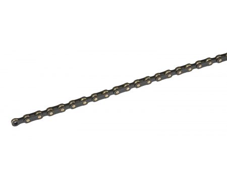 Connex kæde 10SB Black Edition til 10 udvendige gear. Samleled medfølger.