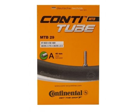 Continental MTB 29 – Cykelslange – Str. 29"x1.75-2.50" (47-62×622) – 40 mm autoventil