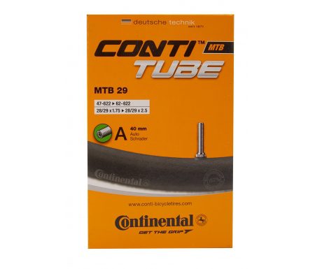 Continental MTB 29 – Cykelslange – Str. 29"x1.75-2.50" (47-62×622) – 40 mm autoventil