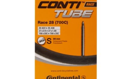 Continental Race 28 – Cykelslange – Str. 700×20-25c (20-25×622-630) – 80 mm racerventil