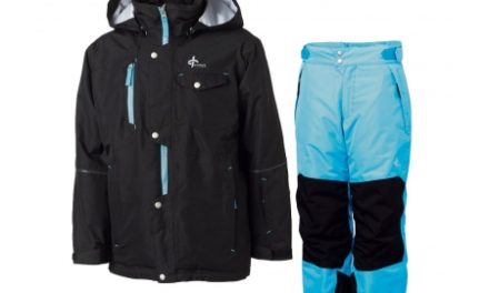 Cross Orsa – Skisæt – Sort/blå – Str. 98-104