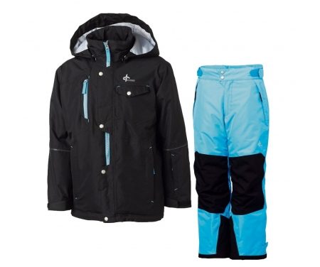 Cross Orsa – Skisæt – Sort/blå – Str. 98-104