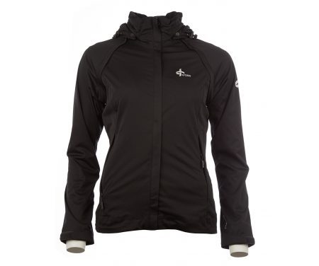 Cross W Pro Hood – Regnjakke – Sort – Str. XS