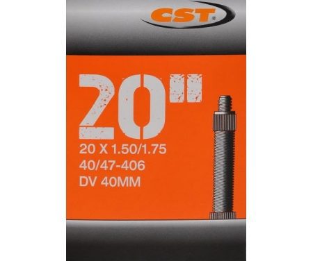CST Slange – 20 x 1,50-1,75 – Almindelig ventil