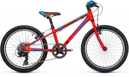 Cube Kid 200 – 20" MTB – 7 gear – Rød/blå/sort