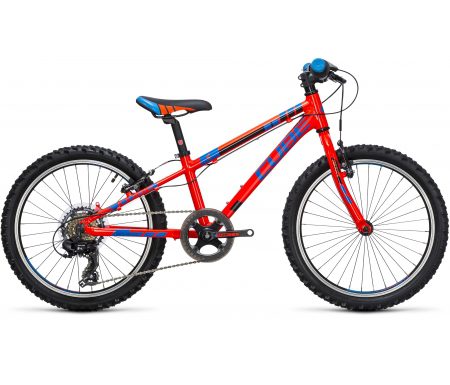 Cube Kid 200 – 20" MTB – 7 gear – Rød/blå/sort