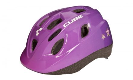 Cube Kids Princess – Børnecykelhjelm – Lilla – Str. 48-52