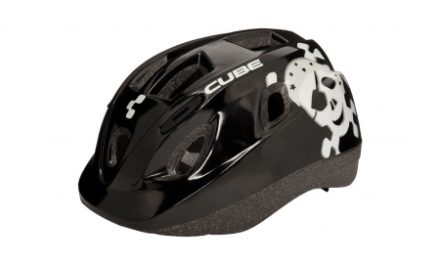 Cube Kids Skull – Børnecykelhjelm – Sort – Str. 48-52