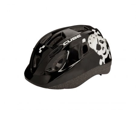 Cube Kids Skull – Børnecykelhjelm – Sort – Str. 48-52